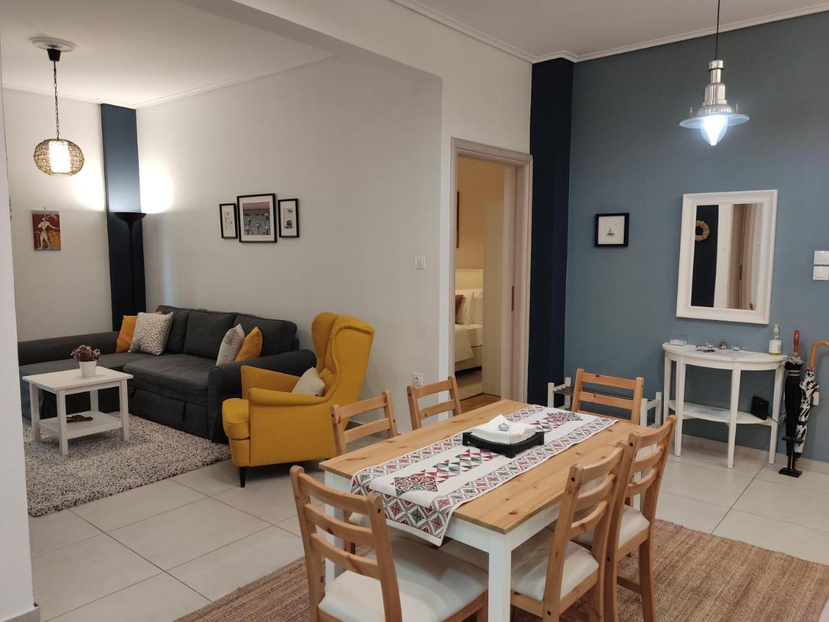 Central & Comfortable, 70M² Apt In Neos Kosmos アテネ エクステリア 写真