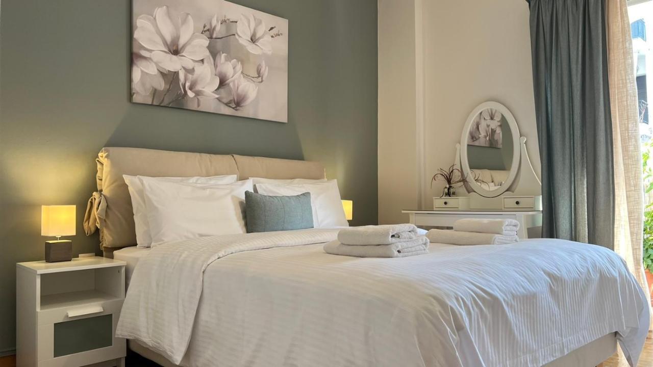 Central & Comfortable, 70M² Apt In Neos Kosmos アテネ エクステリア 写真